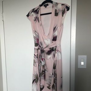 Midi wrap dress